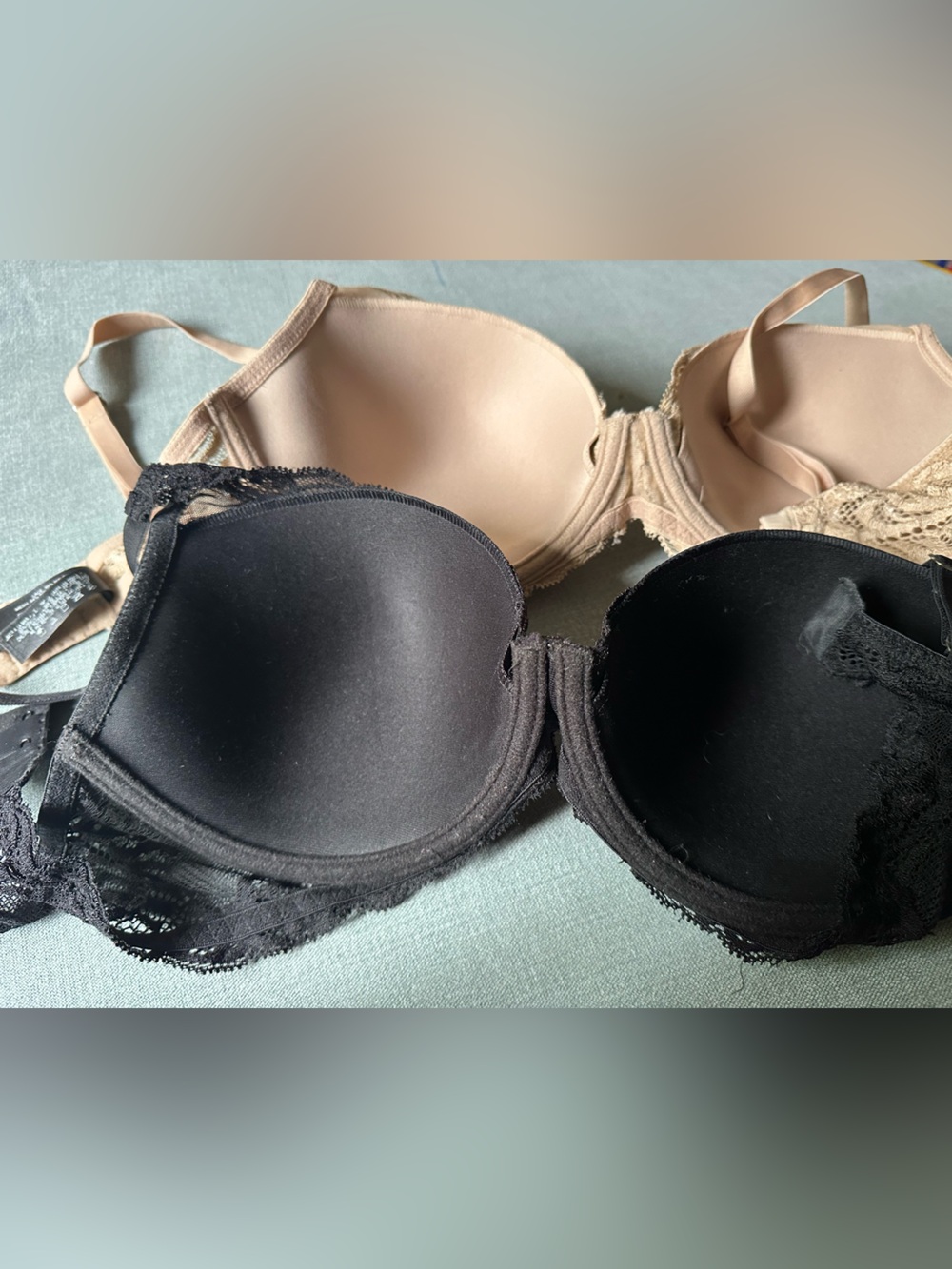 Natori feathers Bras - Black & Nude - Picture 3 of 5